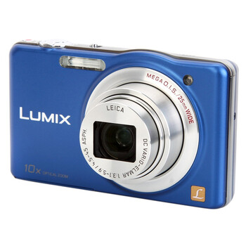 松下（Panasonic） DMC-SZ1GK 数码相机 蓝色（1610万像素 3.0英寸液晶屏 10倍光学变焦 25mm广角）