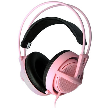 赛睿（SteelSeries）西伯利亚v2 耳机 粉色