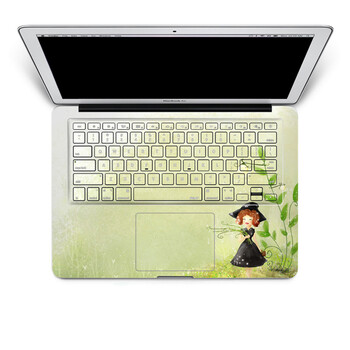 SkinAT 苹果笔记本MacBook手托保护贴膜 含键盘 3M材料 春天小巫女 Pro 15 (Retina)