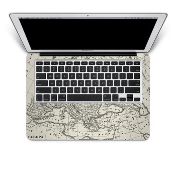 SkinAT 苹果笔记本MacBook手托保护贴膜 不含键盘 3M材料 EUROPA地图 Pro 15 (Retina)