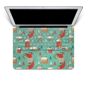 SkinAT 苹果笔记本MacBook手托保护贴膜 含键盘 3M材料 狐狸小线 Pro 15 (Retina)