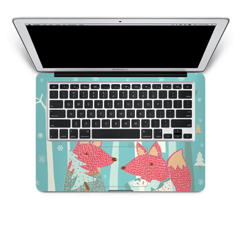 SkinAT 苹果笔记本MacBook手托保护贴膜 不含键盘 3M材料 狐狸过节 Pro 15 (Retina)