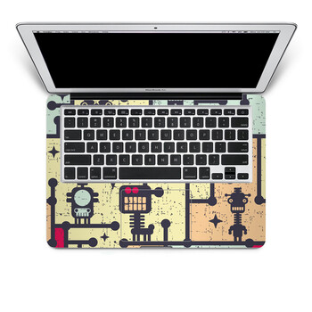 SkinAT 苹果笔记本MacBook手托保护贴膜 不含键盘 3M材料 机械联盟 Pro 17