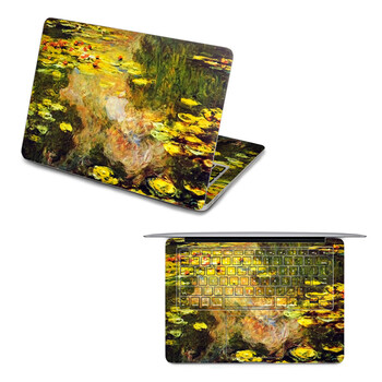SkinAT 苹果笔记本MacBook全套保护贴膜 3M材料 睡莲2 Pro 15 (Retina)