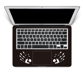 SkinAT 苹果笔记本MacBook手托保护贴膜 不含键盘 3M材料 另类骷髅 Pro 17