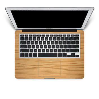 SkinAT 苹果笔记本MacBook手托保护贴膜 不含键盘 3M材料 经典浅色木纹 Air 13 2011款