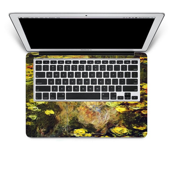 SkinAT 苹果笔记本MacBook手托保护贴膜 不含键盘 3M材料 睡莲2 Pro 15 (Retina)