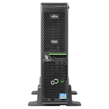 富士通（FUJITSU）PRIMERGY 塔式服务器 TX120S3（E3-1220 2*4G 2*500G DVD RAID 0/1）