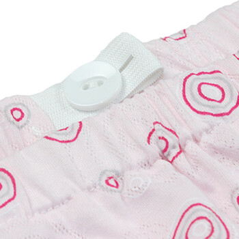 雅孕 孕妇睡衣 夏 短袖 假两件哺乳睡衣家居服月子服D543 浅粉色 XL