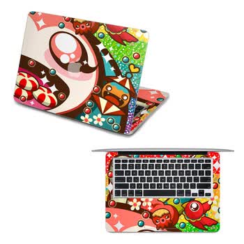 SkinAT 苹果笔记本MacBook全套保护贴膜 不含键盘 3M材料 大口的吃 Pro 15 (Retina)