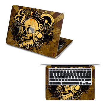 SkinAT 苹果笔记本MacBook全套保护贴膜 不含键盘 3M材料 骷髅音乐 Pro 15 (Retina)