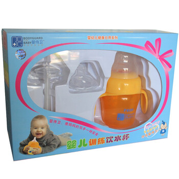 婴侍卫Bodyguard for Baby婴儿训练饮水杯160ML(一至三阶段) 套装F608哺育用品水杯系列