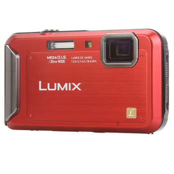 松下（Panasonic） DMC-TS20GK 数码相机 红色（1610万像素 2.7英寸液晶屏 4倍光学变焦 25mm广角）