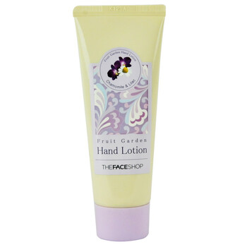 the face shop 果园系列甘菊丁香护手霜70ml