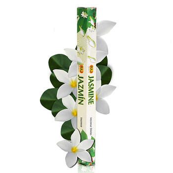 RAJ印度熏香 进口纯手工香薰香料 线香棍香 茉莉 50g*3小盒 驱除忧患 101x