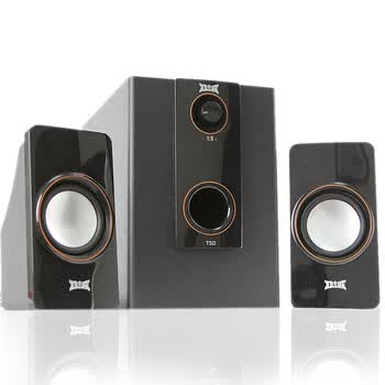 冲击波（shockwave）音箱 T50 5英寸低音单元30W超大功率震撼低音效果 黑色