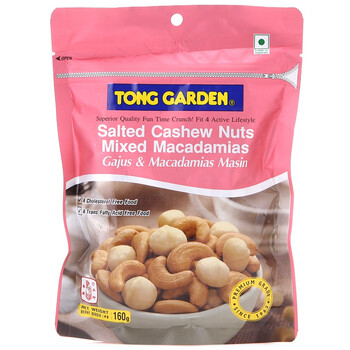 泰国Tong Garden东园低盐混合坚果（腰果和夏威夷果）160g