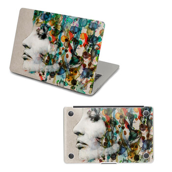 SkinAT 苹果笔记本MacBook外壳及底部保护贴膜 3M材料 忧伤的女人 Pro 15 (Retina)