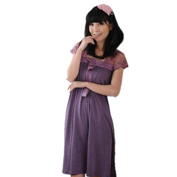 蕾曦 2012新品夏季孕妇裙 吊带裙 孕妇连衣裙 YJY.111 紫色 均码