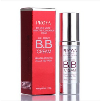 PROYA 珀莱雅红葡萄酒美白1号优效粉底乳霜 BB霜30g 自然色