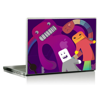 SkinAT 苹果笔记本MacBook外壳A面保护贴膜 3M材料 彩色幽灵 Pro 15 (Retina)