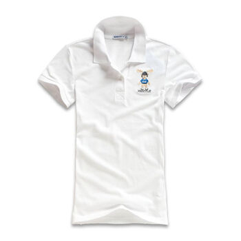 MBSKY蓝色天空女款麋鹿足球手POLO0112159 漂白 XL