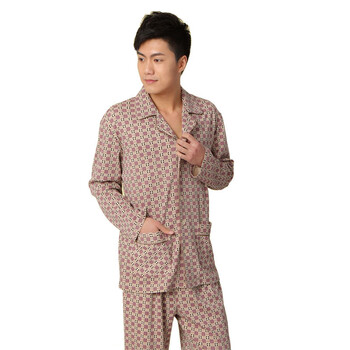 顶瓜瓜/顶呱呱彩棉 男款 舒适纯棉家居服 DJJMX-T0027 棕色 180
