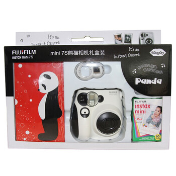 富士（FUJIFILM） 拍立得mini7s熊猫礼盒套装（文艺版）
