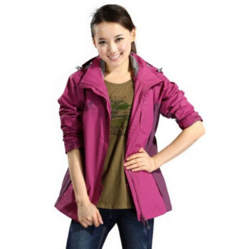 美国狮牌SK-TRIP 女式休闲冲锋衣F2711025 紫