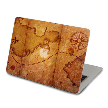 SkinAT 苹果笔记本MacBook外壳A面保护贴膜 3M材料 宝藏地图 Air 13 2010/11