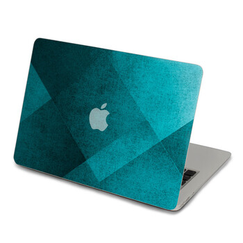 SkinAT 苹果笔记本MacBook外壳A面保护贴膜 3M材料 翻转蓝 Air 13 2011款