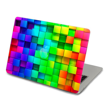 SkinAT 苹果笔记本MacBook外壳A面保护贴膜 3M材料 凹凸彩虹 Air 13 2010/11