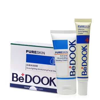 BeDOOK比度克人气祛痘套装三件套