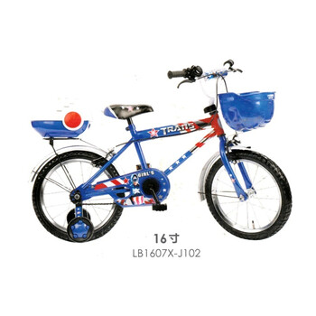 小龙哈比自行车LB1607-J102（蓝） 黄色 12寸