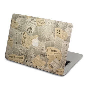 SkinAT 苹果笔记本MacBook外壳A面保护贴膜 3M材料 老报纸 Pro 15