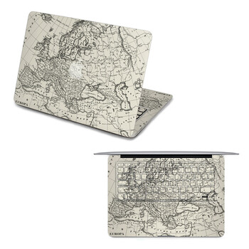 SkinAT 苹果笔记本MacBook全套保护贴膜 3M材料 EUROPA地图 Pro 15 (Retina)