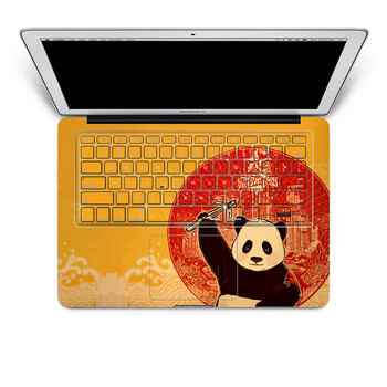 SkinAT 苹果笔记本MacBook手托保护贴膜 含键盘 3M材料 功夫熊猫 Pro 15 (Retina)