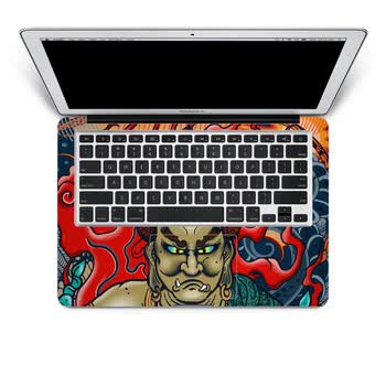 SkinAT 苹果笔记本MacBook手托保护贴膜 不含键盘 3M材料 鬼神 Pro 15