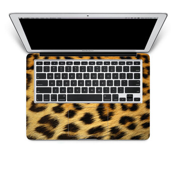 SkinAT 苹果笔记本MacBook手托保护贴膜 不含键盘 3M材料 经典豹纹_2 Air 13 2011款