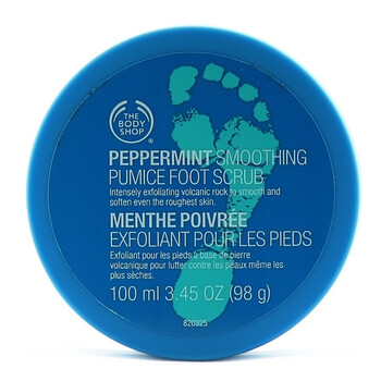 The Body Shop TBS美体小铺 薄荷足部磨砂膏100ml 袪角质补水保湿修复滋养