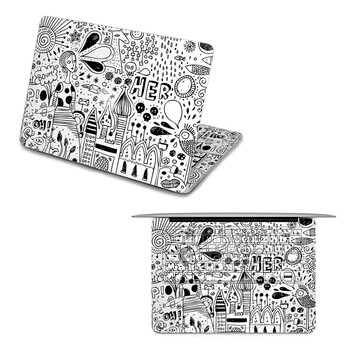 SkinAT 苹果笔记本MacBook全套保护贴膜 3M材料 手绘生活 Pro 15