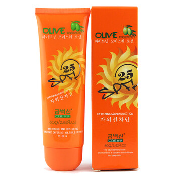 韩伊CO.E橄榄OliveSPF25防晒露保护肌肤不受紫外线与外界污染的侵害