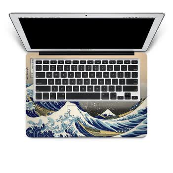 SkinAT 苹果笔记本MacBook手托保护贴膜 不含键盘 3M材料 惊涛骇浪 Pro 15