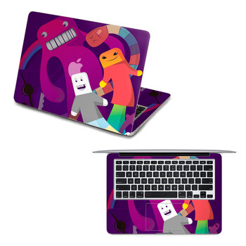 SkinAT 苹果笔记本MacBook全套保护贴膜 不含键盘 3M材料 彩色幽灵 Pro 15 (Retina)