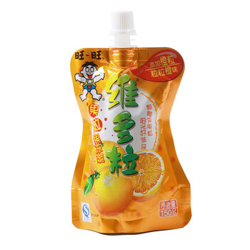 旺旺维多粒果冻爽混合味(橙、菠萝、桃、葡萄、热带水果)150g*24