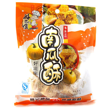 好巴食 南瓜酥 膨化休闲早餐食品 108gx5 口口酥脆