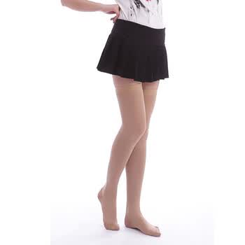 好士德 Perfect leg 静脉曲张袜 医用压力袜 弹力袜 教师、交警防静脉曲张 压力一级长筒（闭口） 肤色 L