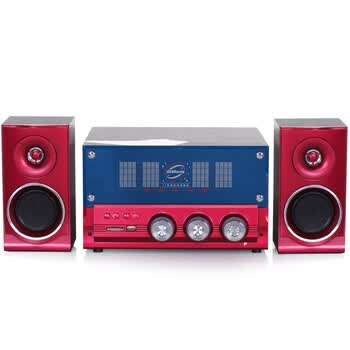 奇声（QiSheng） HF-228 2.1多媒体有源音箱（红色）