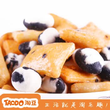 淘豆 米果加黑大豆360g 灌装坚果 办公休闲零食