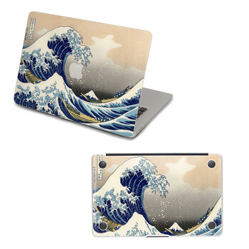 SkinAT 苹果笔记本MacBook外壳及底部保护贴膜 3M材料 惊涛骇浪 Pro 13